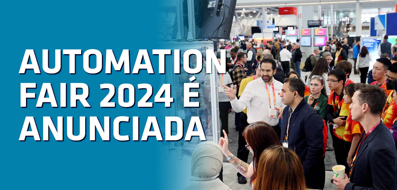 Automation Fair 2024 é anunciada LMLogix Automação