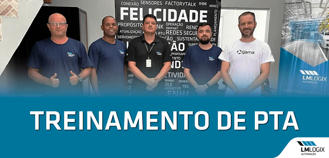 Colaboradores da LMLogix participam de Treinamento de PTA